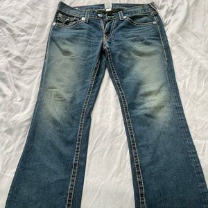 True religion jeans Ricky Big T waist 34, seat 34